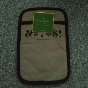 Kate Spade Pot Holder Excuse My French NEW